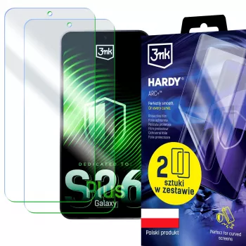 3MK PROTECTION Samsung Galaxy S26+ - 3mk Hardy ARC+ schermfolie (2-pack)