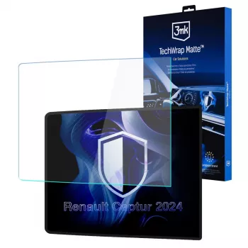 3MK PROTECTION Renault Captur 2024- - 3mk TechWrap matte midden display schermfolie
