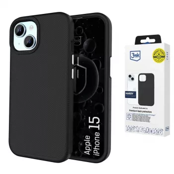 3MK PROTECTION Apple iPhone 15 Hardy Shockproof MagCase backcover transparant
