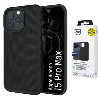 3MK PROTECTION Apple iPhone 15 Pro Max Hardy Shockproof MagCase - transparant