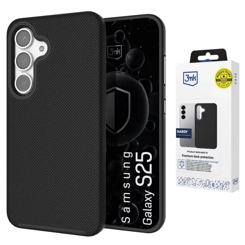 3MK PROTECTION Samsung Galaxy S25 Hardy Shockproof MagCase backcover transparant