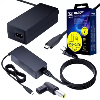 3MK PROTECTION 3mk HARDY laptopvoeding 65W voor IBM/Lenovo 20V USB-C/DC 7,9 x 5,5mm