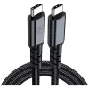 3MK PROTECTION Hyper Cable N-SERIES Thunderbolt 4 2m 48V/5A 40Gb/s 240W 8K60Hz zwart