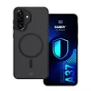 3MK Hardy Hazy MagCase voor Samsung Galaxy A37, zwart