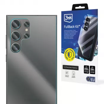 3MK PROTECTION Samsung Galaxy S24 Ultra FullBack Kit - achterkant-, zij- en camerabeschermfolie