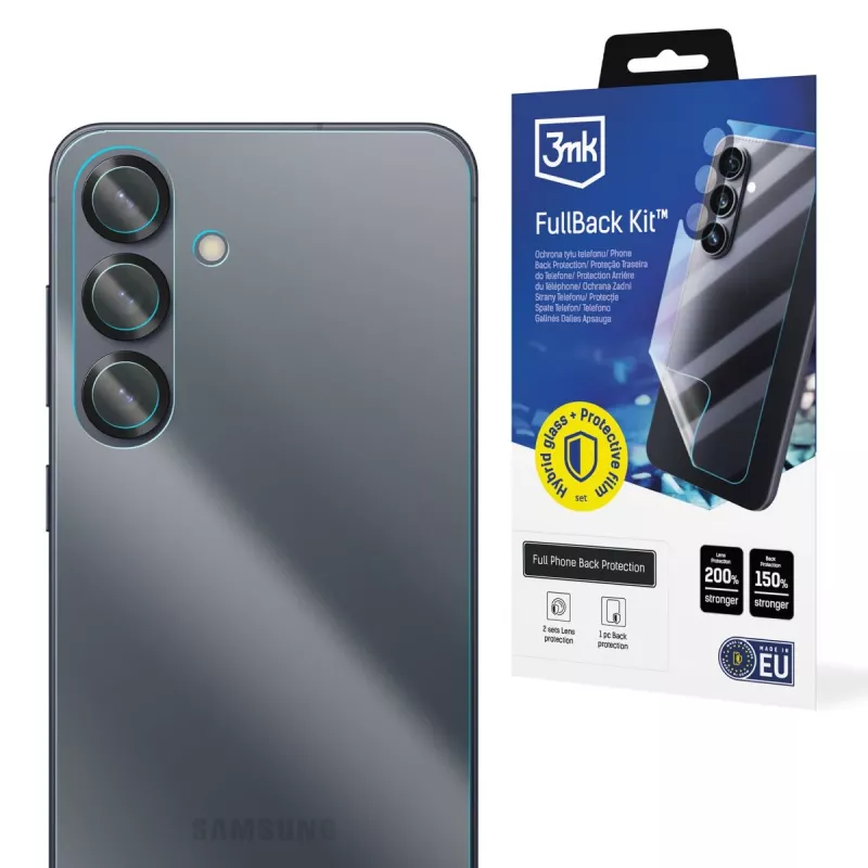3MK PROTECTION Samsung Galaxy S25 FullBack Kit achterkantbeschermfolie
