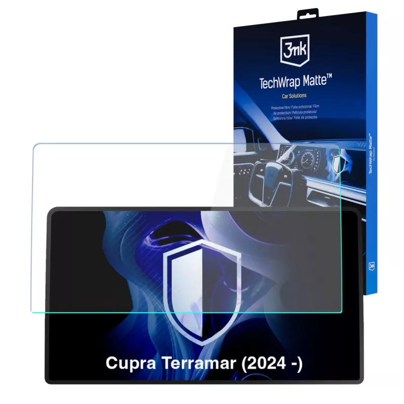 3MK PROTECTION Cupra Terramar (2024 -) - 3mk TechWrap matte center display beschermfolie