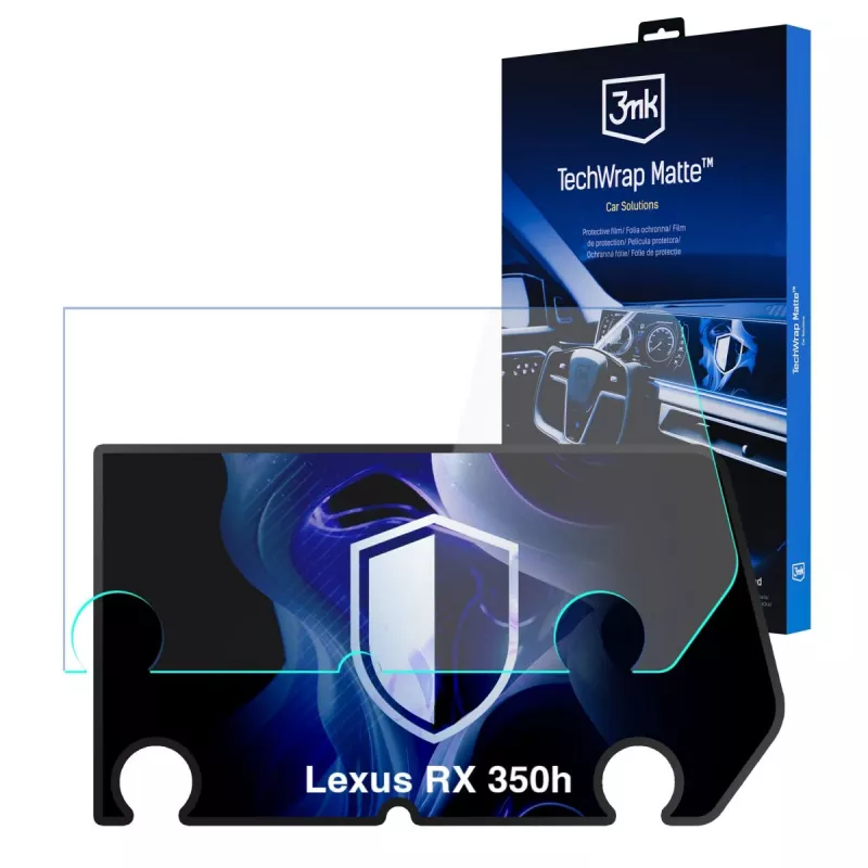3MK PROTECTION Lexus RX 350h (2022-2026) 3mk TechWrap matte center display schermbeschermer