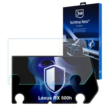 3MK PROTECTION Lexus RX 500h (2022-2026) 3mk TechWrap matte center display schermbeschermer