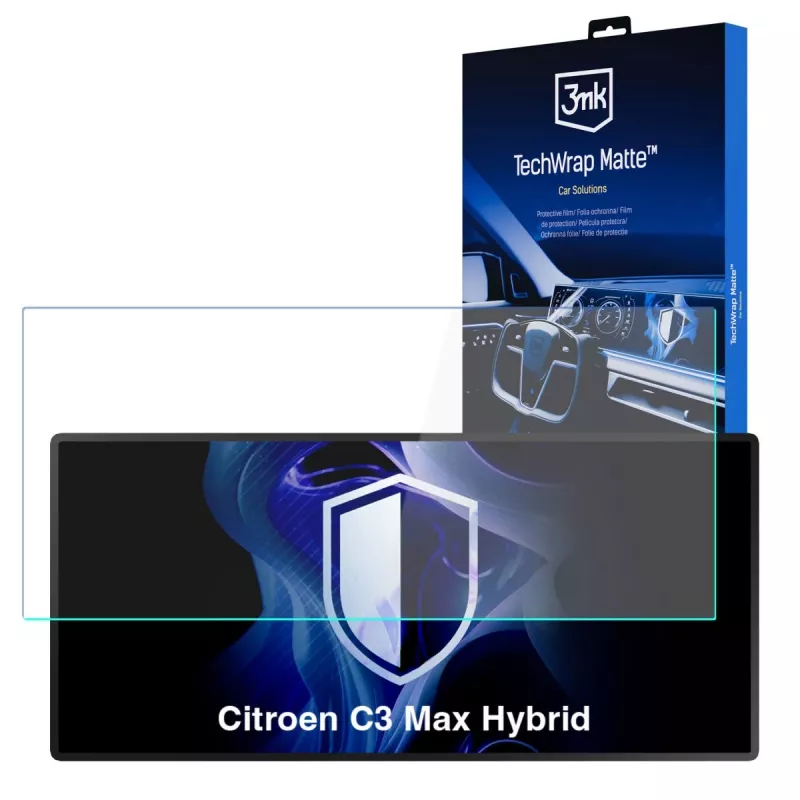 3MK PROTECTION Citroen C3 Max Hybrid - 3mk TechWrap matte center display schermbeschermer