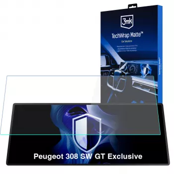 3MK PROTECTION Peugeot 308 SW GT Exclusive - 3mk TechWrap matte center display schermbeschermer