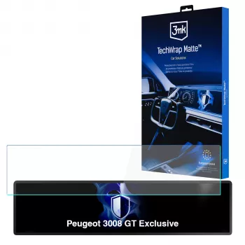 3MK PROTECTION Peugeot 3008 GT Exclusive - 3mk TechWrap matte center display schermbeschermer
