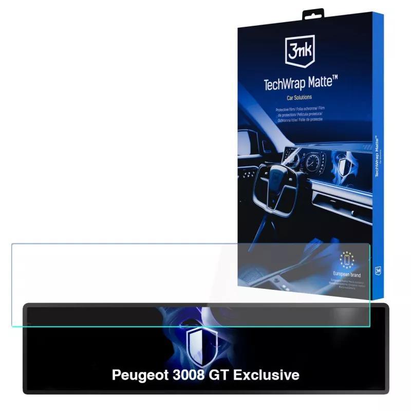 3MK PROTECTION Peugeot 3008 GT Exclusive - 3mk TechWrap matte center display schermbeschermer