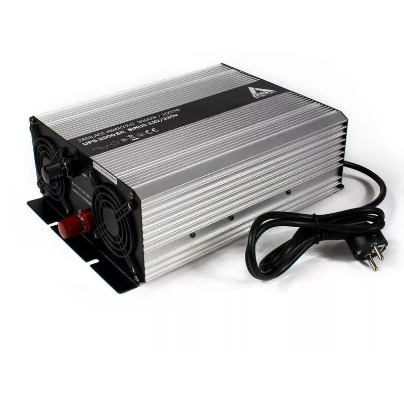 AZO DIGITAL onderbrekingsvrije stroomvoorziening (UPS + AVR) 12V UPS-2000SR 2000VA 1400W line-interactive