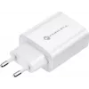 FORCELL F-ENERGY TFK-TC-20WPD USB-C-voeding met USB-C-naar-Lightning-kabel, 20W PD QC4.0, 3A, wit