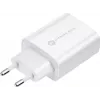FORCELL F-ENERGY TFK-TC-25WPD USB-C-wandoplader 25W PD QC 3.0 met USB-C-naar-USB-C-kabel 3A wit