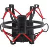 MOZOS SHM2-RED antivibratie spinbevestiging voor microfoon 48-54 mm rood