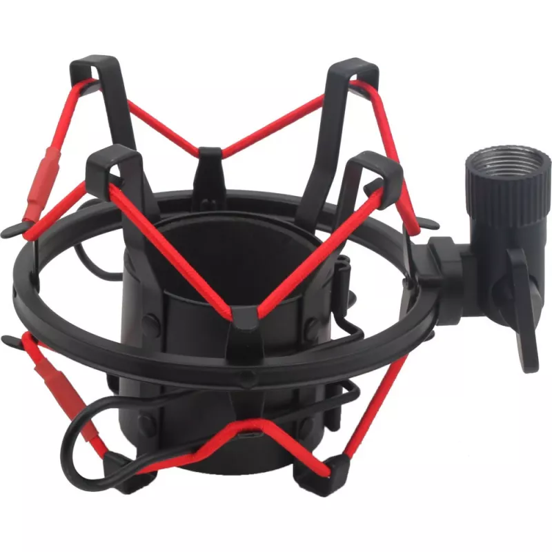 MOZOS SHM2-RED antivibratie spinbevestiging voor microfoon 48-54 mm rood