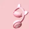 MOZOS KID DOG draadloze kinderhoofdtelefoon roze
