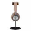 MOZOS HS Supreme hoofdtelefoonstandaard voor over-ear koptelefoons - walnoot en metaal