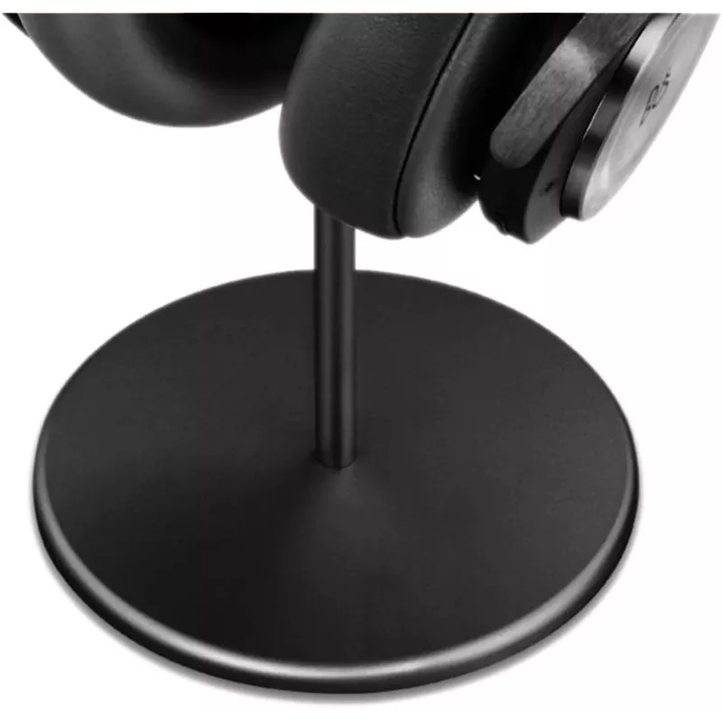 MOZOS HS Supreme hoofdtelefoonstandaard voor over-ear koptelefoons - walnoot en metaal