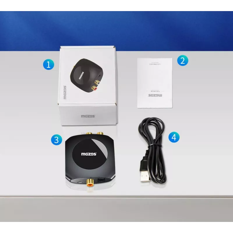 MOZOS DAC-N3 Digitaal-naar-analoog-omzetter