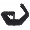 Mozos MSHIELD-CABIN-ECO akoestisch isolatieschild voor microfoon, 5-panel, zwart