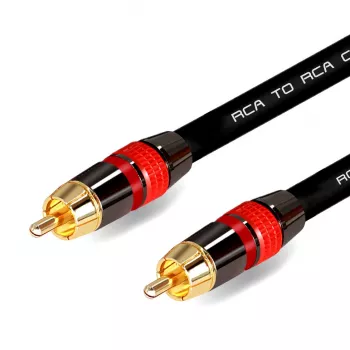 MOZOS Premium RCA naar RCA-subwooferkabel 3m