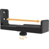 MOZOS SWM2 Soundbar-wandsteun – zwart, staal, 15 kg draagvermogen