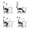 MOZOS N3 SV Ergonomische aluminium laptopstandaard voor 10-17,3 inch laptops, zilver