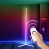MOZOS LC-RGB LED-hoekvloerlamp wit