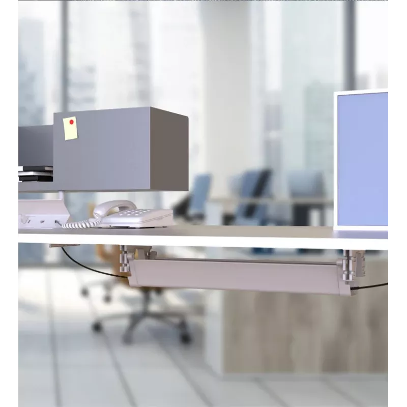 MOZOS CT550WH Kabelmanagementgoot onder het bureau 550 mm wit