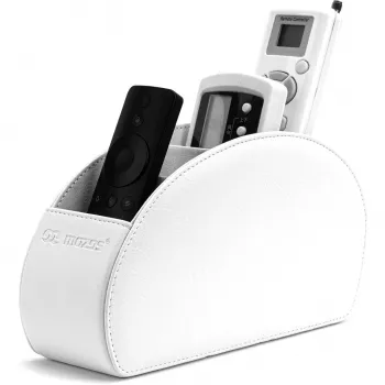 Leren afstandsbediening-organizer MOZOS RCH-1 wit