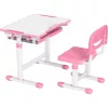 MOZOS DC-SET Verstelbaar bureau- en stoelset roze