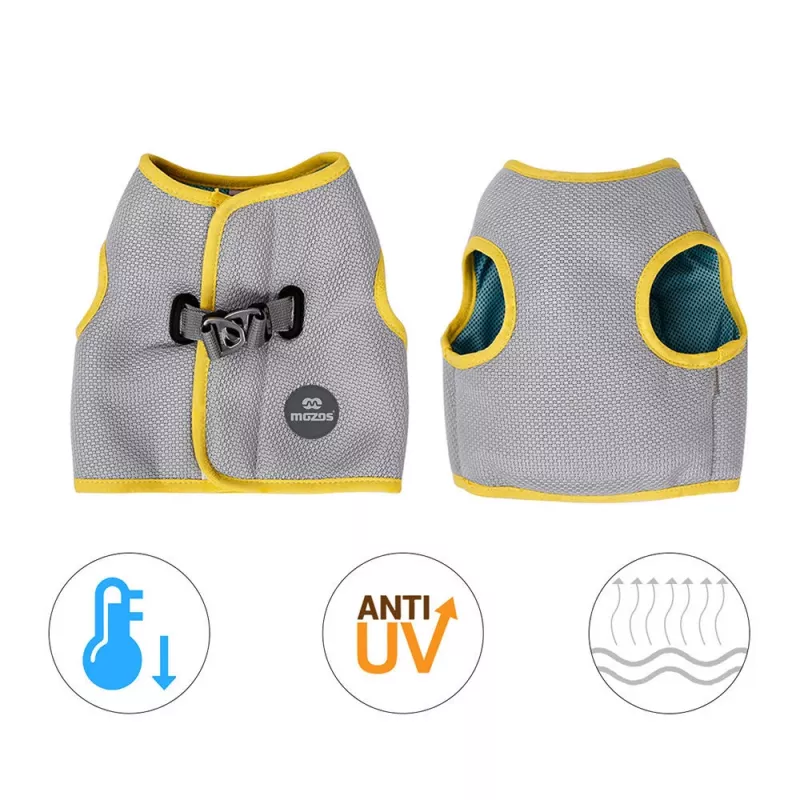 MOZOS PV-COOL Koelvest-tuig voor honden maat L