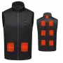 MOZOS HV4 verwarmd vest unisex L