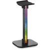 MOZOS D11 RGB LED-hoofdtelefoonstandaard met USB-hub en audioaansluiting