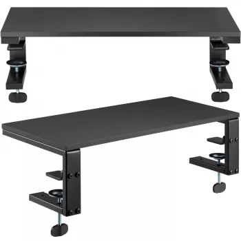 MOZOS Ergo Clamp Riser monitor-laptopstandaard zwart 600x260mm