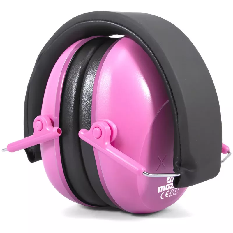 MOZOS KM-5 roze gehoorbescherming koptelefoon voor kinderen