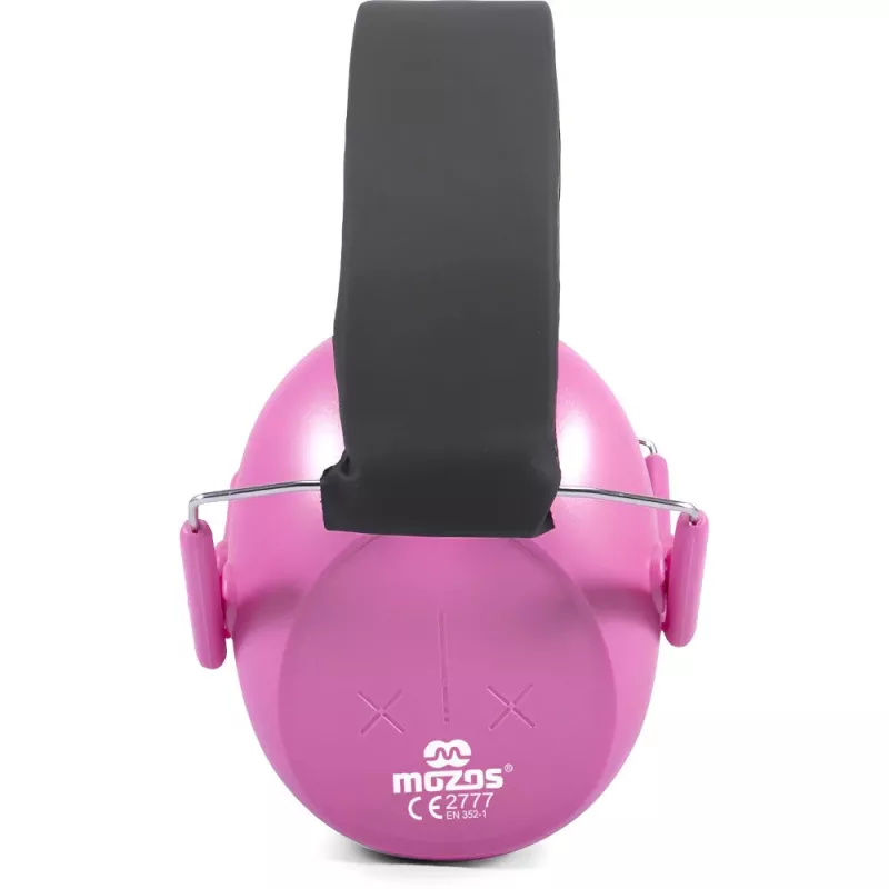 MOZOS KM-5 roze gehoorbescherming koptelefoon voor kinderen