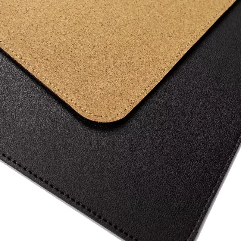 MOZOS LDP1260 premium lederen bureaumat 1200x600 mm zwart