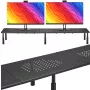 MOZOS SPM2 dual monitor riser bureau standaard 1000x230x120 mm zwart
