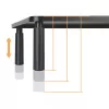 MOZOS SPM2 dual monitor riser bureau standaard 1000x230x120 mm zwart