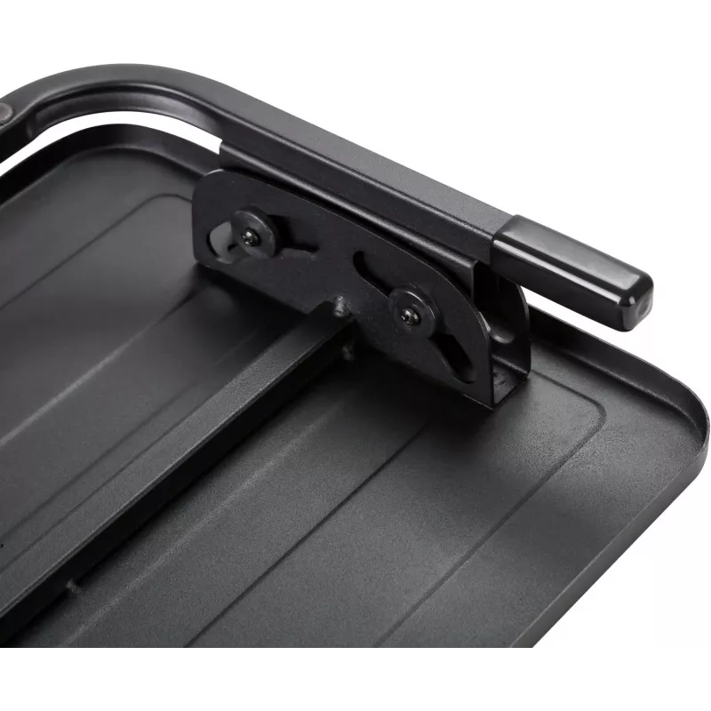 MOZOS FS4 ergonomische voetsteun met hoogte- en kantelverstelling, zwart