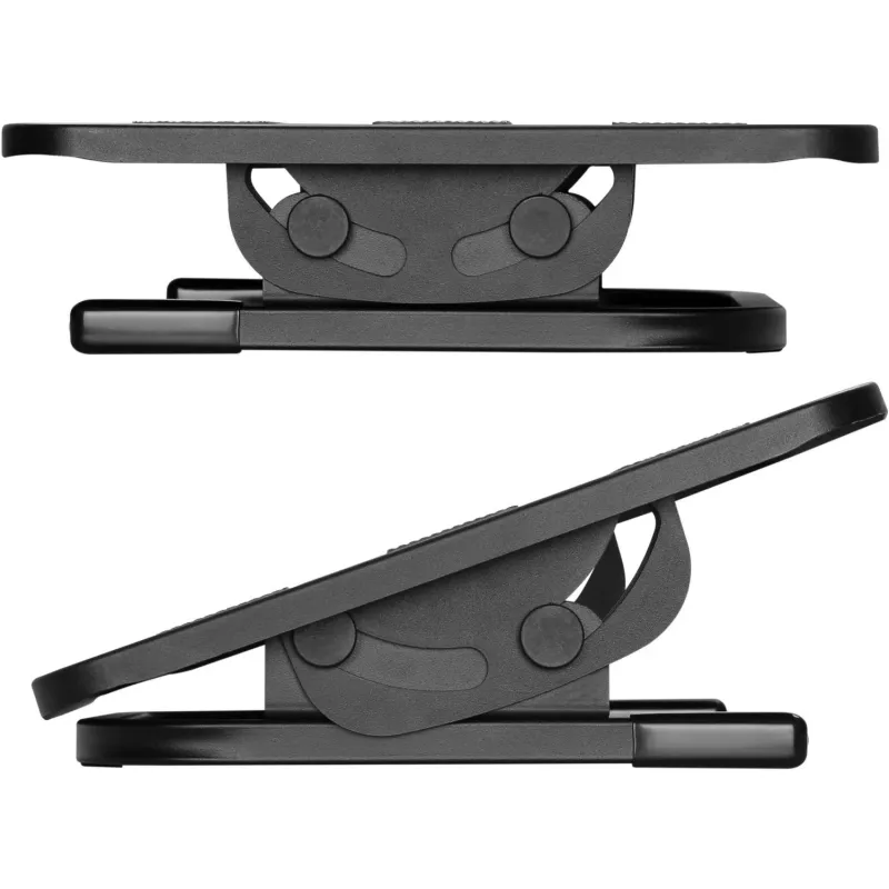 MOZOS FS4 ergonomische voetsteun met hoogte- en kantelverstelling, zwart