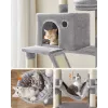 MOZOS Kitty Tree grote krabpaal voor katten, hoogte 206 cm
