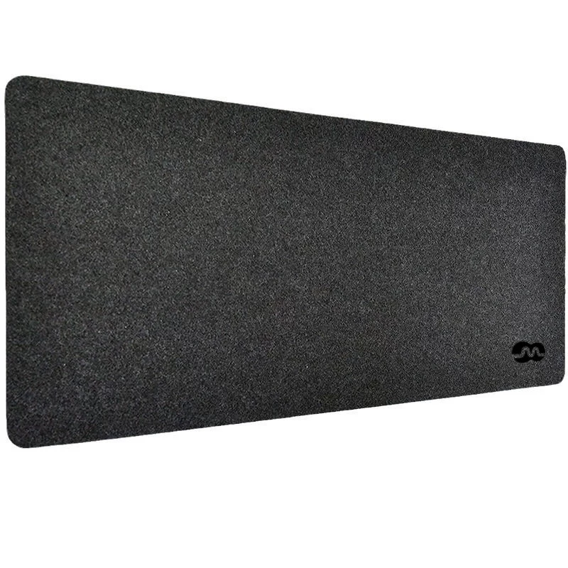 MOZOS WOOL-PAD premium bureaumat 120x60cm antracietgrijs