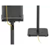 MOZOS MSS6-SET Studiomonitor-standaard paar zwart