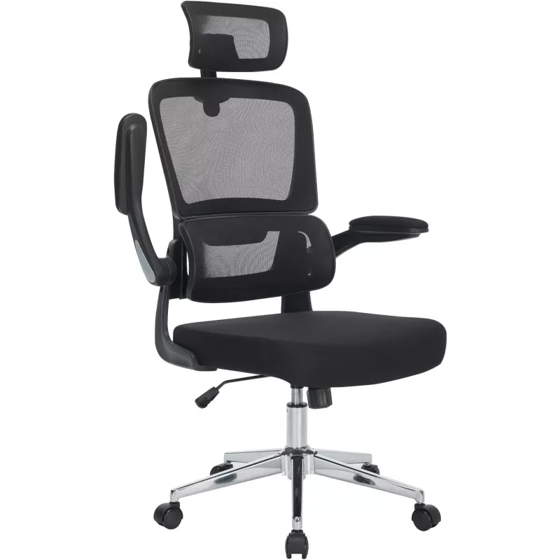 MOZOS ERGO-K Ergonomische bureaustoel met wielen zwart