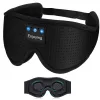 MOZOS LC001-V2 Bluetooth-slaapmasker met stereoluidsprekers, zwart